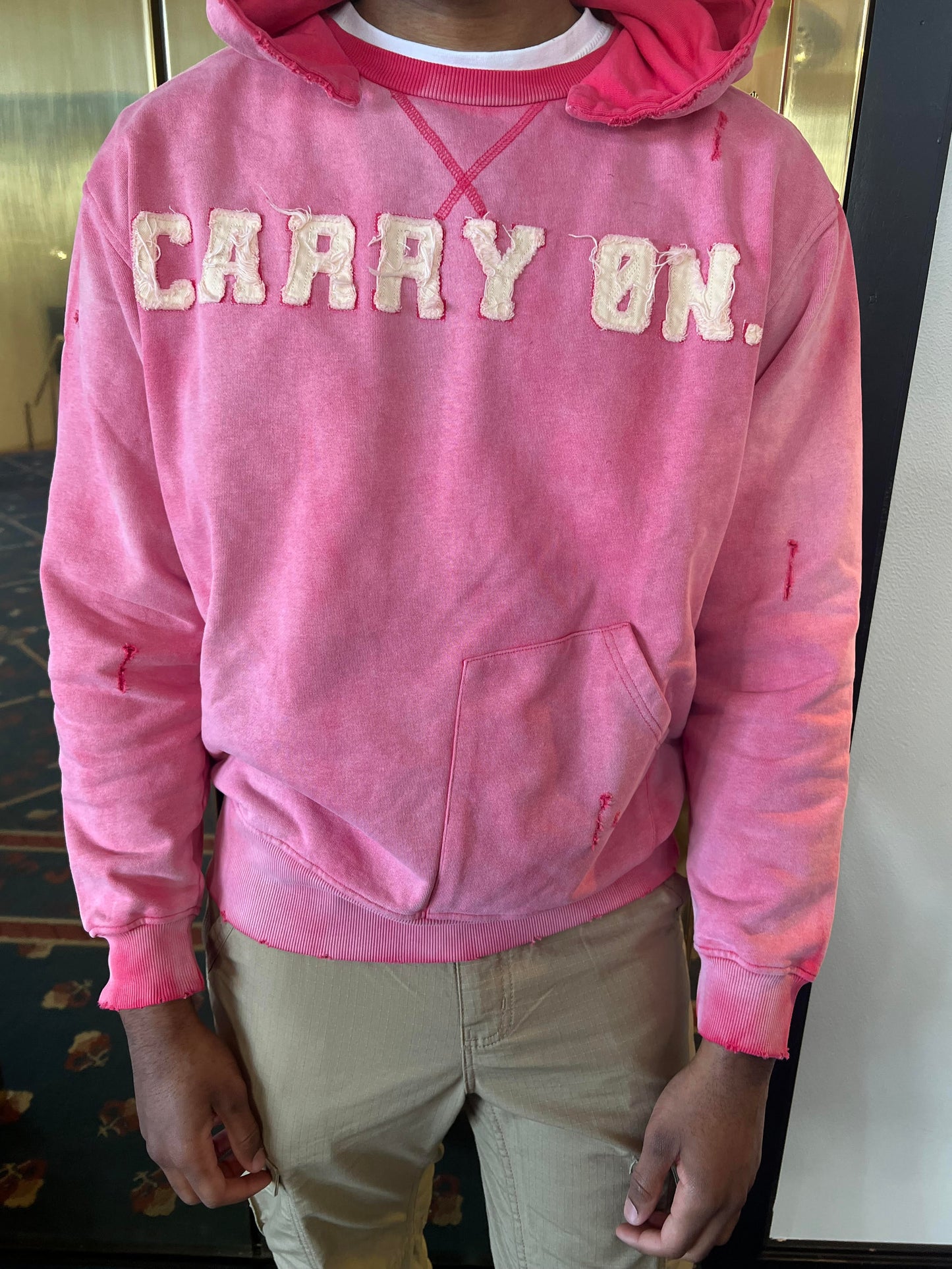 Nostalgic Hoodie (Rose Quartz Wash)