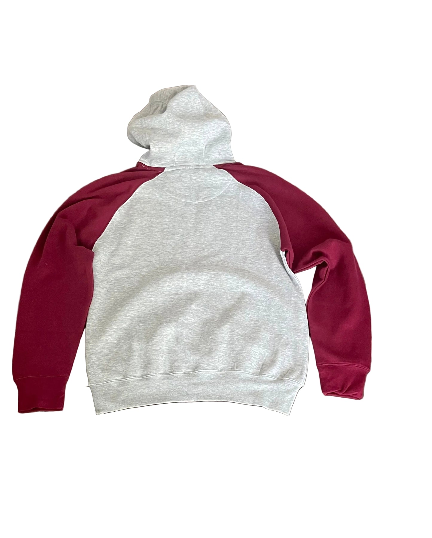 Sentiment - Grey & Burgundy Hoodie