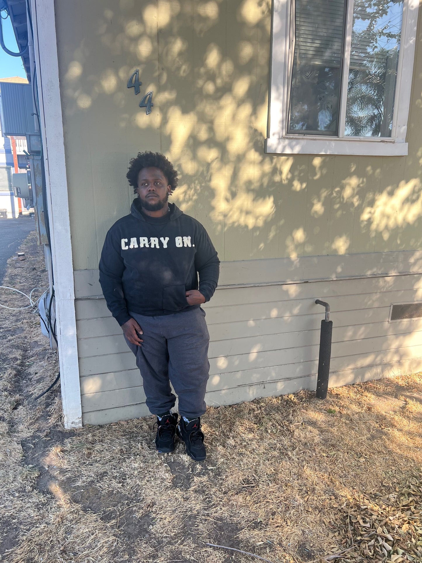 Nostalgic Hoodie Pt.2 (Black)