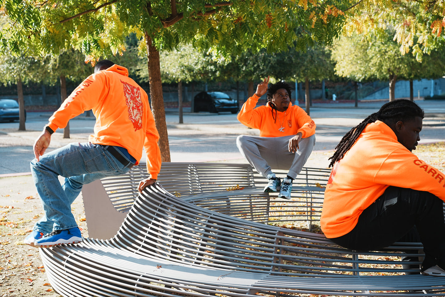 Forgotten Owl Hoodie Orange