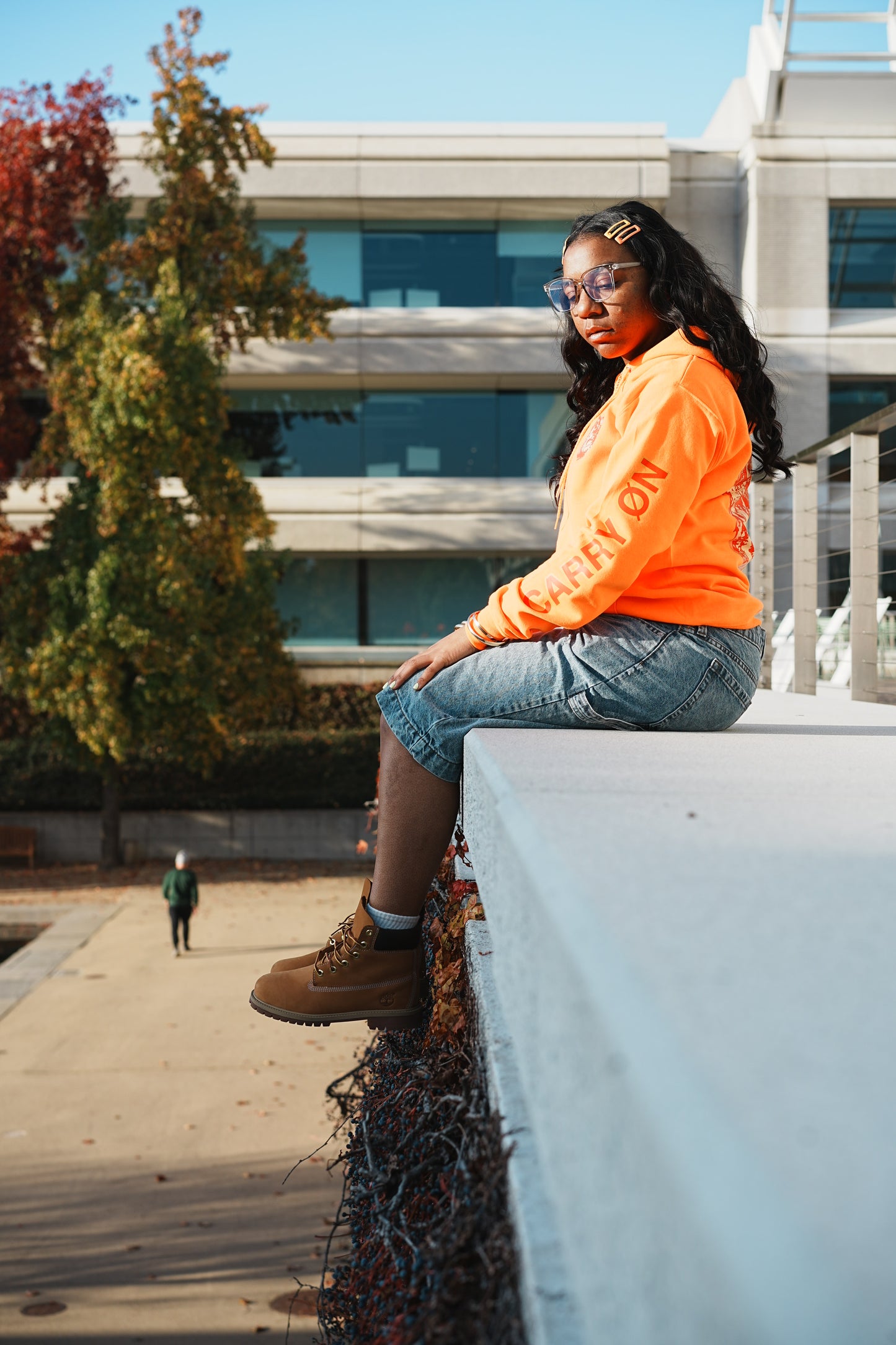 Forgotten Owl Hoodie Orange