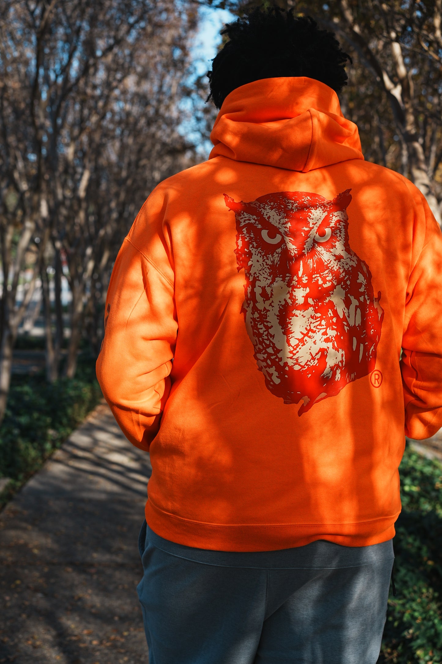 Forgotten Owl Hoodie Orange