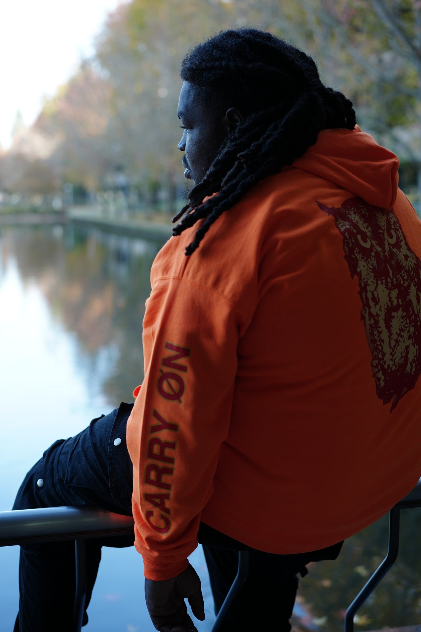 Forgotten Owl Hoodie Orange