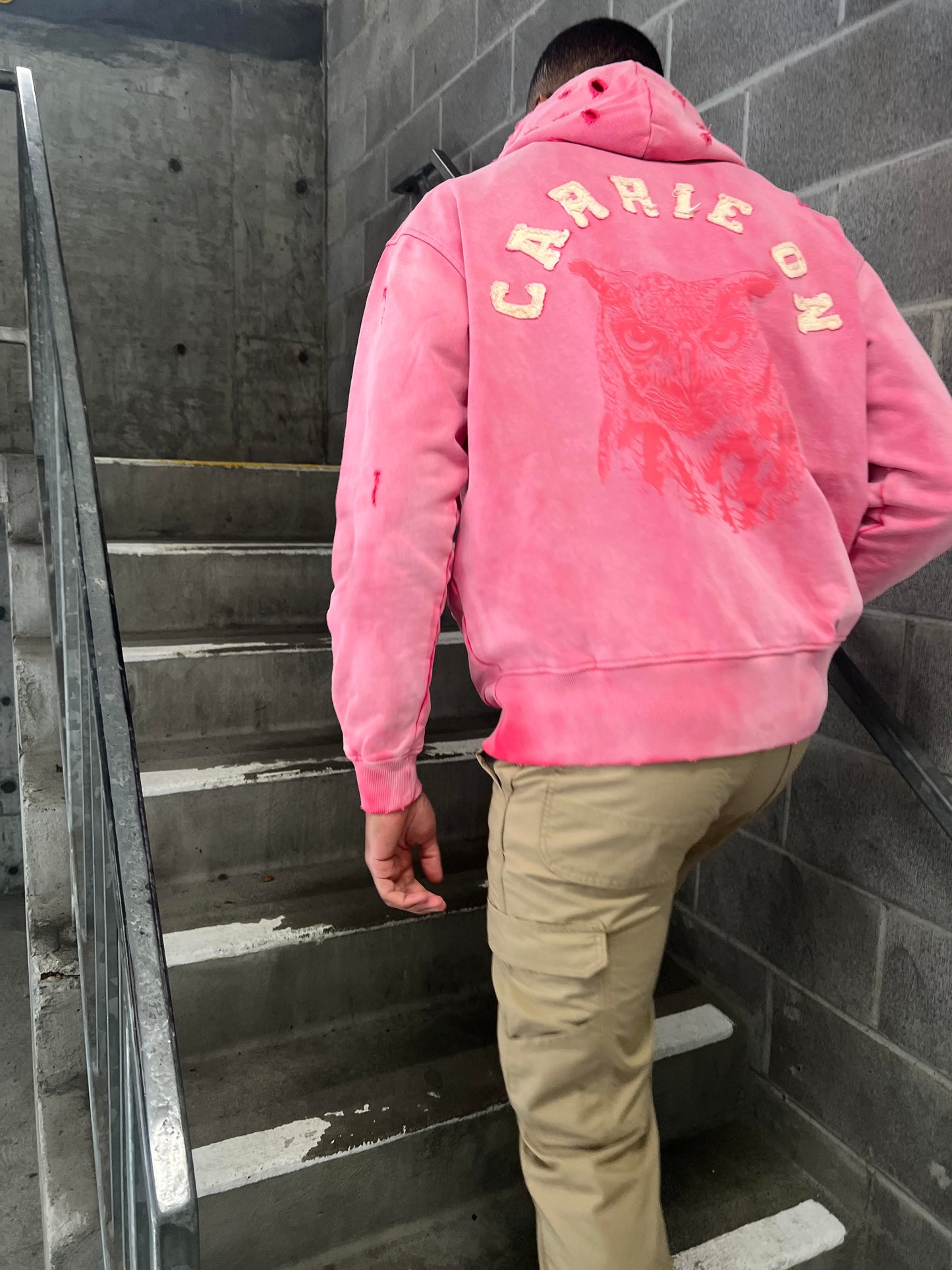 Nostalgic Hoodie (Rose Quartz Wash)